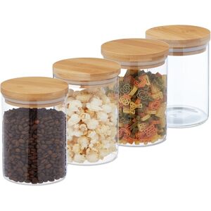 Relaxdays Storage Jars With Lids Airtight Glass Containers 750 Ml Dishwasher Safe Relaxdays Storage Jars With Lids Airtight Glass Containers 750 Ml Dishwasher Safe