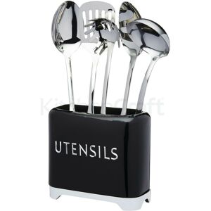 Kitchencraft Lovello Utensil Holder - Black Kitchencraft Lovello Utensil Holder - Black