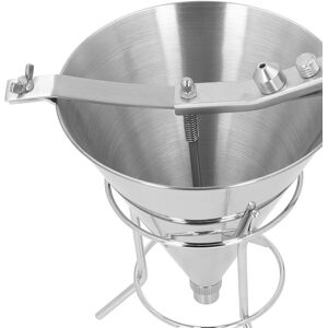 Confectionery Funnel With Stand Stainless Steel Baking Funnel Cake Decorating To Confectionery Funnel With Stand Stainless Steel Baking Funnel Cake Decorating To