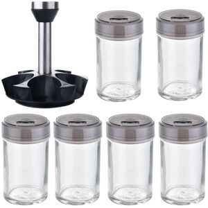 Sodial 6-Jar Revolving Spice Rack Organizer, Countertop Herb And Spice Rack7389 Sodial 6-Jar Revolving Spice Rack Organizer, Countertop Herb And Spice Rack7389