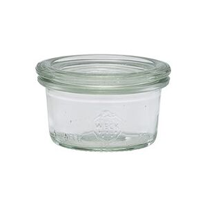 Genware Glass Jar Clear Storage Weck Mini Jar 5cl/ 1.75oz 6cm (Dia) Pack Of 24 Genware Glass Jar Clear Storage Weck Mini Jar 5cl/ 1.75oz 6cm (Dia) Pack Of 24