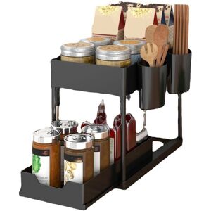 Sodial Multifunctional Kitchen Rack Pull-Out Spice Rack -Layer Cabinet Storage9736 Sodial Multifunctional Kitchen Rack Pull-Out Spice Rack -Layer Cabinet Storage9736