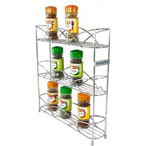 buckingham Buckingham 3 Tier Free Standing Spice & Herb Rack Jar Holder Organiser Storage, buckingham Buckingham 3 Tier Free Standing Spice & Herb Rack Jar Holder Organiser Storage,