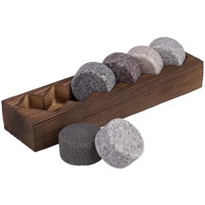 Bartender Whisky Discs Granite Stone Set of 6 - Whiskey Cooling Stones Bartender Whisky Discs Granite Stone Set of 6 - Whiskey Cooling Stones