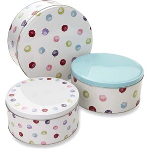 Cooksmart Cook Smart England Set Of 3 Cake Storage Tins British Designed Nesting Cake T Cooksmart Cook Smart England Set Of 3 Cake Storage Tins British Designed Nesting Cake T
