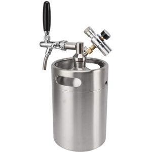 Mini Beer Keg Growler 5l Stainless Steel Portable Pressurized Home Dispense Hen Mini Beer Keg Growler 5l Stainless Steel Portable Pressurized Home Dispense Hen