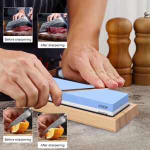 400/1000 3000/8000 Grit Premium Whetstone Set Cut Sharpening Stone Kit Sharpener 400/1000 3000/8000 Grit Premium Whetstone Set Cut Sharpening Stone Kit Sharpener