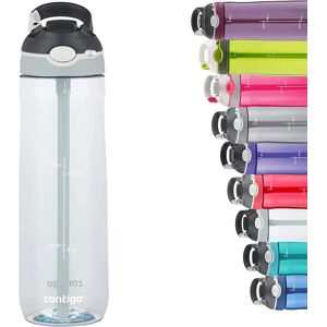Contigo Ashland Autoseal Water Bottle With Flip-Straw Large 720ml Bpa Free Dr Contigo Ashland Autoseal Water Bottle With Flip-Straw Large 720ml Bpa Free Dr