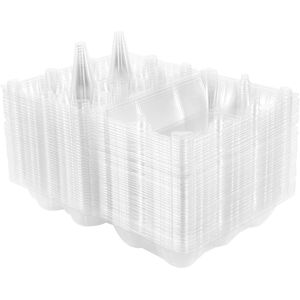Sodial 4x(36pcs Egg Cartons Clear Plastic Egg Holder Storage Container Egg Tray8704 Sodial 4x(36pcs Egg Cartons Clear Plastic Egg Holder Storage Container Egg Tray8704