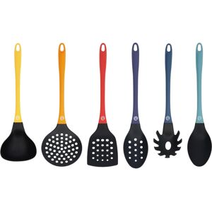 Kitchen Utensils Set 6 Piece Cooking Tools Made From Non Scratch, Heat Resistant Kitchen Utensils Set 6 Piece Cooking Tools Made From Non Scratch, Heat Resistant