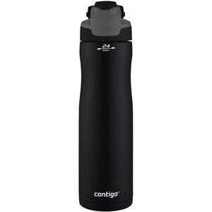Contigo Drinking Bottle Autoseal Chill Matte Black, Stainless Steel Water Bottl Contigo Drinking Bottle Autoseal Chill Matte Black, Stainless Steel Water Bottl