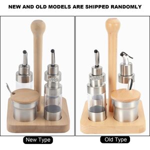 Creative Labs Wooden Creative Seasoning Jar Set Kitchen Pepper Pepper Jar Seasoning Bottle Rac Creative Labs Wooden Creative Seasoning Jar Set Kitchen Pepper Pepper Jar Seasoning Bottle Rac