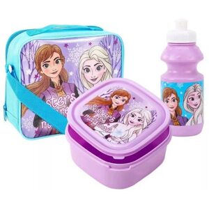 Disney Anna Elsa Frozen 3 Piece Thermal Lunch Bag Sandwich Box Drinks Bottle Set Disney Anna Elsa Frozen 3 Piece Thermal Lunch Bag Sandwich Box Drinks Bottle Set