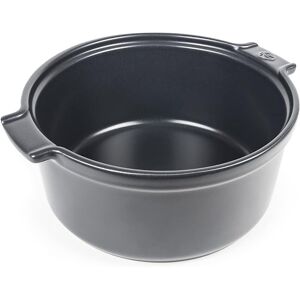 Peugeot - Appolia Soufflé Dish - Ceramic Ovenware With Handles - Slate, 22 Cm, Peugeot - Appolia Soufflé Dish - Ceramic Ovenware With Handles - Slate, 22 Cm,