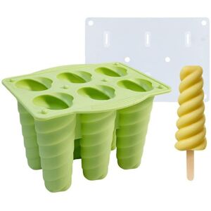 Sodial 3x(2pcs Silicone Molds Homemade Ice Cream Molds For Kids Food Grade Maker1502 Sodial 3x(2pcs Silicone Molds Homemade Ice Cream Molds For Kids Food Grade Maker1502