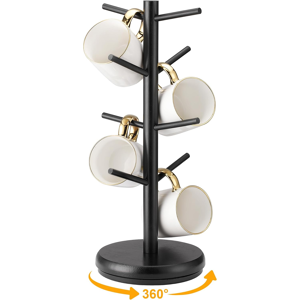 Does Not Apply Coffee Mug Tree, 360° Rotated Mug Holder With 8 Hooks, Wooden Coffee Cup Holder, Does Not Apply Coffee Mug Tree, 360° Rotated Mug Holder With 8 Hooks, Wooden Coffee Cup Holder,