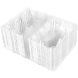 Sodial 2x(36pcs Egg Cartons Clear Plastic Egg Holder Storage Container Egg Tray4651 Sodial 2x(36pcs Egg Cartons Clear Plastic Egg Holder Storage Container Egg Tray4651