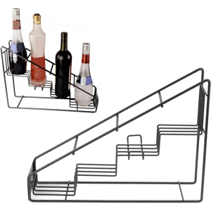 Does Not Apply Wire Compartment Organizer, Syrup Bottle Holder Rack 4 Compartments Stainless St Does Not Apply Wire Compartment Organizer, Syrup Bottle Holder Rack 4 Compartments Stainless St