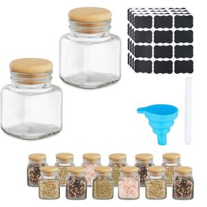 Relaxdays Set Containers Herbs Cork Lid Spice Jars Labels Pen Cone Seasoning Square Relaxdays Set Containers Herbs Cork Lid Spice Jars Labels Pen Cone Seasoning Square