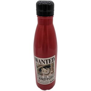 Pyramid One Piece - "Wanted Luffy" Metal Drinks Bottle 540ml Pyramid One Piece - "Wanted Luffy" Metal Drinks Bottle 540ml