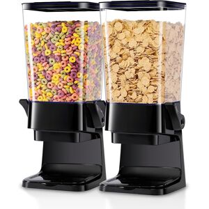 Taylor 2 Pack Cereal Dispenser Dry Food Kitchen Storage Twin Dispensers Container Taylor 2 Pack Cereal Dispenser Dry Food Kitchen Storage Twin Dispensers Container