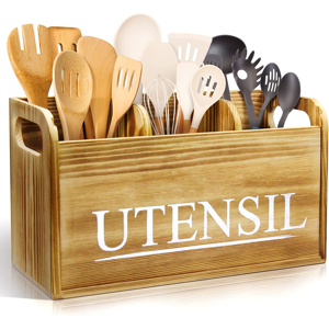 Does Not Apply Kitchen Utensil Holder Rustic Large Wooden Utensil Organizer Cooking Tools Does Not Apply Kitchen Utensil Holder Rustic Large Wooden Utensil Organizer Cooking Tools
