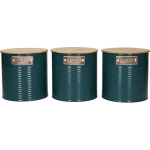 Kitchencraft Canisters Set Of 3 – Tea, Coffee & Sugar Storage Jars 1l Airtigh... Kitchencraft Canisters Set Of 3 – Tea, Coffee & Sugar Storage Jars 1l Airtigh...