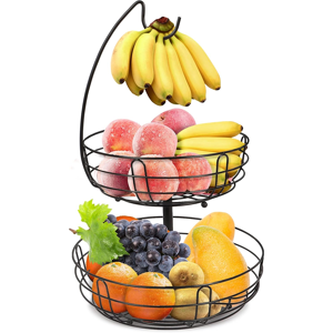 Does Not Apply Fruit Basket With Banana Hanger 2 Tier Fruit Racks Banana Tree Detachable Wire F Does Not Apply Fruit Basket With Banana Hanger 2 Tier Fruit Racks Banana Tree Detachable Wire F