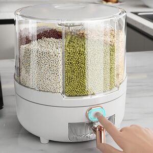 M 360 Degree Rotating Grain Dispenser Box Pp Plastic Kitchen Storage Contai Ou M 360 Degree Rotating Grain Dispenser Box Pp Plastic Kitchen Storage Contai Ou