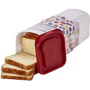 Sodial 3x(Transparent Bread Box Plastic Fresh-Keeping Toast Storage Holder With8603 Sodial 3x(Transparent Bread Box Plastic Fresh-Keeping Toast Storage Holder With8603