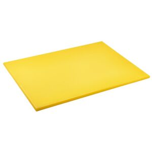 Genware Chopping Board Plastic Yellow High Density Polyethylene18 X 24 X 0.75" Genware Chopping Board Plastic Yellow High Density Polyethylene18 X 24 X 0.75"