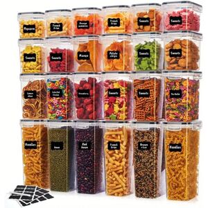 Taylor 24pc Food Storage Containers Set Plastic Kitchen Jars Clip Airtight Lids Locking Taylor 24pc Food Storage Containers Set Plastic Kitchen Jars Clip Airtight Lids Locking