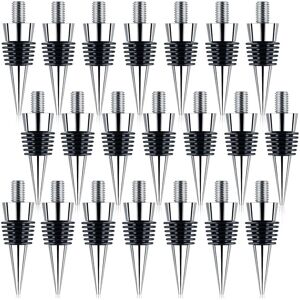 Sodial 4x(21pcs Bottle Stopper Zinc Alloy Wine Bottle Stopper Kits Wine Topper4245 Sodial 4x(21pcs Bottle Stopper Zinc Alloy Wine Bottle Stopper Kits Wine Topper4245