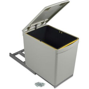 Recycling Bin For Bottom And Manual Extraction 16 L Container 8906621 Of Emuca Recycling Bin For Bottom And Manual Extraction 16 L Container 8906621 Of Emuca