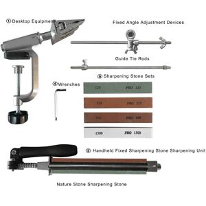 Sharpening 360 Degree Flip Rotation Fixed Angle Clip Kitchen Chef Cutter Sharpening 360 Degree Flip Rotation Fixed Angle Clip Kitchen Chef Cutter