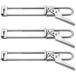 Sodial 3x(Stainless Steel Bottle Opener Linear Adjustable Can Opener Manual Screw 7007 Sodial 3x(Stainless Steel Bottle Opener Linear Adjustable Can Opener Manual Screw 7007