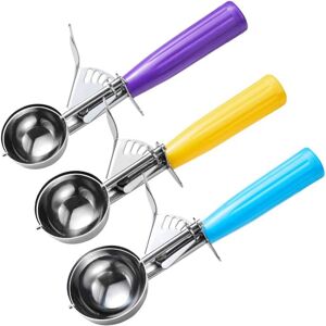 Sodial 3x(1 Set 3-Piece Cookie Spoon Ice Cream Scoop Cutlery Scoop Cupcake Scoop L4y5) Sodial 3x(1 Set 3-Piece Cookie Spoon Ice Cream Scoop Cutlery Scoop Cupcake Scoop L4y5)