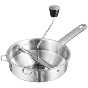Sodial 3x(Stainless Steel Food Mill Cookware,Grips Food Mill,Mill Mud Kitchen6886 Sodial 3x(Stainless Steel Food Mill Cookware,Grips Food Mill,Mill Mud Kitchen6886