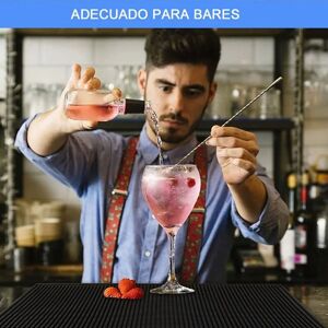 Preparation New 2pcs Bar Service Mat Black Waterproof Heat Insulating Pvc Bar Countertop Preparation New 2pcs Bar Service Mat Black Waterproof Heat Insulating Pvc Bar Countertop