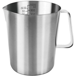 Sodial 2x(Stainless Measuring Cup Cup Container Stainless Steel Measuring Cup Z3s5) Sodial 2x(Stainless Measuring Cup Cup Container Stainless Steel Measuring Cup Z3s5)