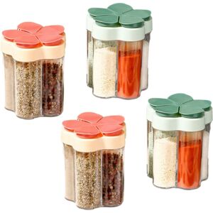 Sodial 3x(Seasoning Jar Container Seasoning Bottle Spice Storage Box Outdoor7488 Sodial 3x(Seasoning Jar Container Seasoning Bottle Spice Storage Box Outdoor7488