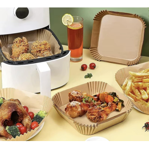 Does Not Apply Square Air Fryer Liner Papers, 100-Pack, 7.9-Inch Disposable Parchment Liners, G Does Not Apply Square Air Fryer Liner Papers, 100-Pack, 7.9-Inch Disposable Parchment Liners, G