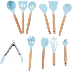 12pcs/set Kitchen Utensil Set Non Stick Cooking Utensils Wooden Handle Silico Uk 12pcs/set Kitchen Utensil Set Non Stick Cooking Utensils Wooden Handle Silico Uk