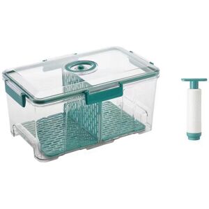 Sodial Vacuum Food Storage Container Transparent Fridge Organizer With Net7511 Sodial Vacuum Food Storage Container Transparent Fridge Organizer With Net7511