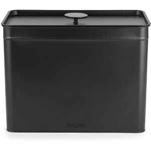 Salter Kuro Bread Bin With Lid – Carbon Steel Large Bread Box, 33.8 X 18.8 X ... Salter Kuro Bread Bin With Lid – Carbon Steel Large Bread Box, 33.8 X 18.8 X ...