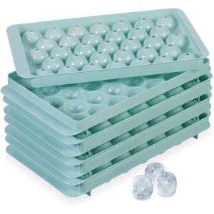 Relaxdays Set Of 4 Round Ice Cube Tray Sphere Ice Mould Reusable 33 Ice Cubes Plastic Ball Relaxdays Set Of 4 Round Ice Cube Tray Sphere Ice Mould Reusable 33 Ice Cubes Plastic Ball