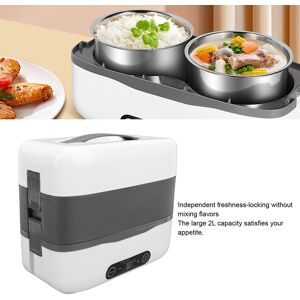 110v Electric Lunch Box Food Heater Double Layer 4 Stainless Steel Bowls Po Sg 110v Electric Lunch Box Food Heater Double Layer 4 Stainless Steel Bowls Po Sg