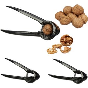 Relaxdays Nutcracker Set Of 3 Metal Tongs Almond Cracker Walnut Cracker With Metal Handle Relaxdays Nutcracker Set Of 3 Metal Tongs Almond Cracker Walnut Cracker With Metal Handle