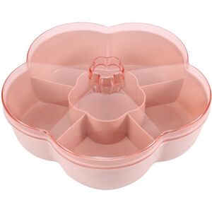 Sodial 3x(Snack Storage Box, Flower Shape Snack Tray With Lid, Candy Food Storage8517 Sodial 3x(Snack Storage Box, Flower Shape Snack Tray With Lid, Candy Food Storage8517