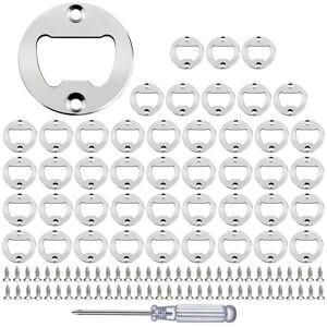 Sodial 2x(Bottle Opener Insert - 45 Sets Stainless Steel Bottle Opener Inserts Kit8390 Sodial 2x(Bottle Opener Insert - 45 Sets Stainless Steel Bottle Opener Inserts Kit8390
